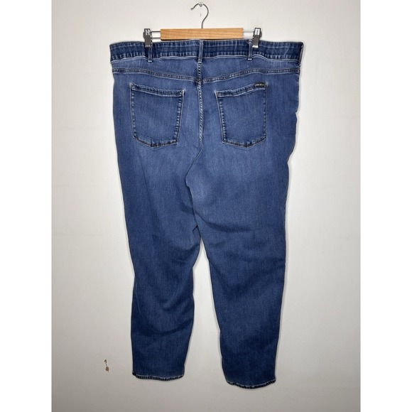 Eddie Bauer Jeans Women's Slightly Curvy Slim Straight High Rise Size 24W - Picture 6 of 9